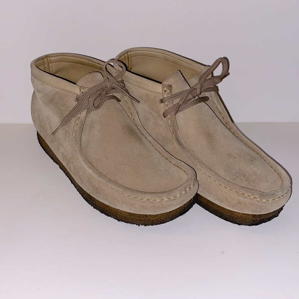 Clarks Wallabee boots